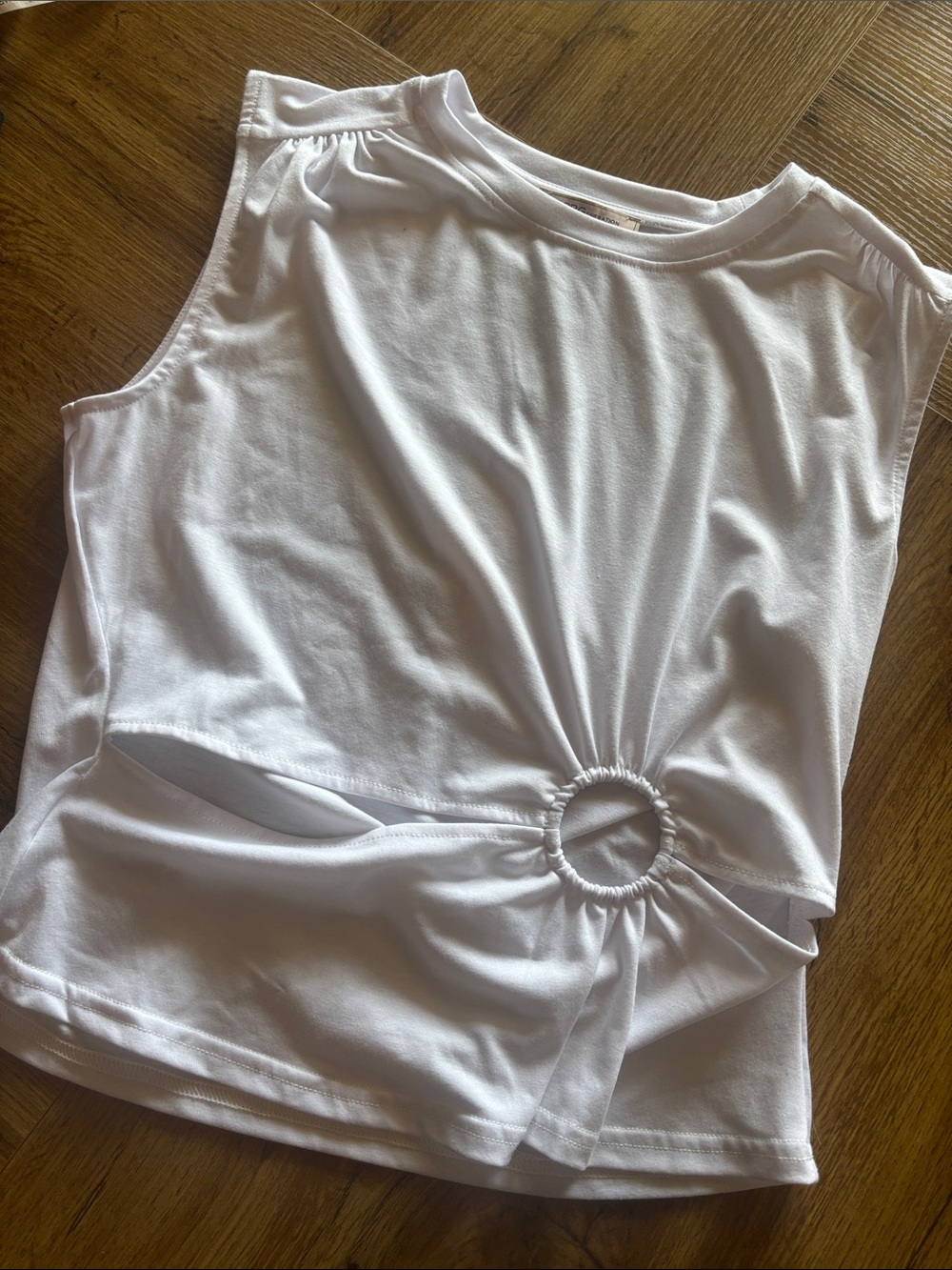 BCBG sleeveless top